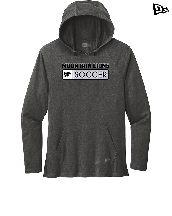 Mountain View HS Boys Soccer Pennant - New Era Tri-Blend Hoodie