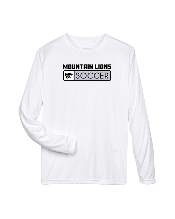 Mountain View HS Boys Soccer Pennant - Performance Longsleeve