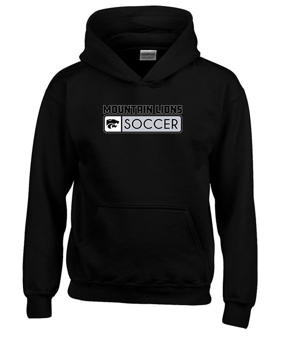 Mountain View HS Boys Soccer Pennant - Unisex Hoodie