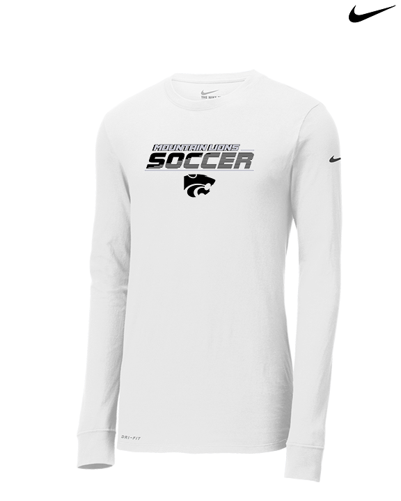 Mountain View HS Boys Soccer Soccer - Mens Nike Longsleeve