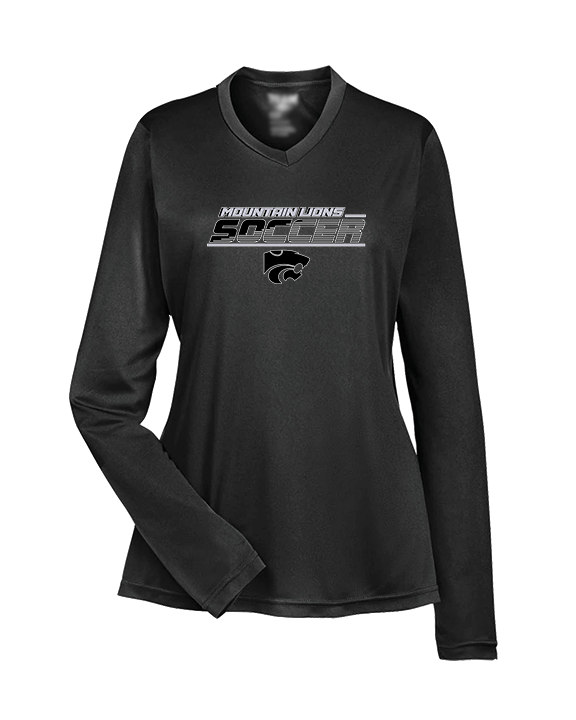 Mountain View HS Boys Soccer Soccer - Womens Performance Longsleeve