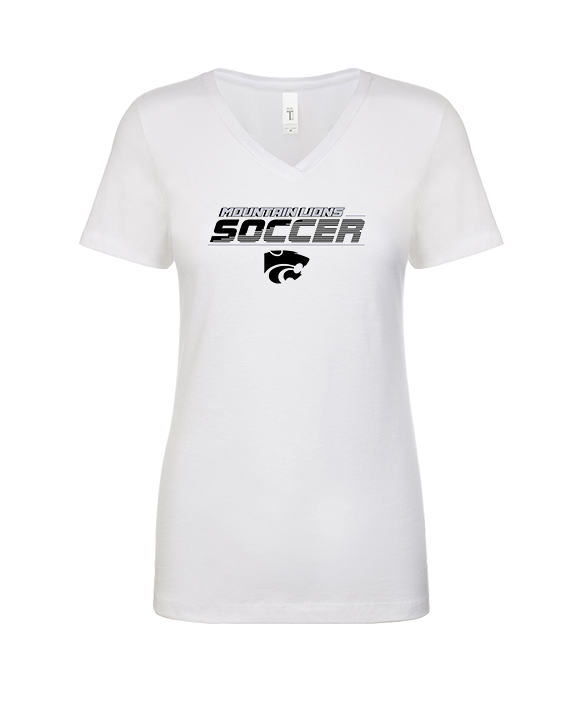 Mountain View HS Boys Soccer Soccer - Womens Vneck