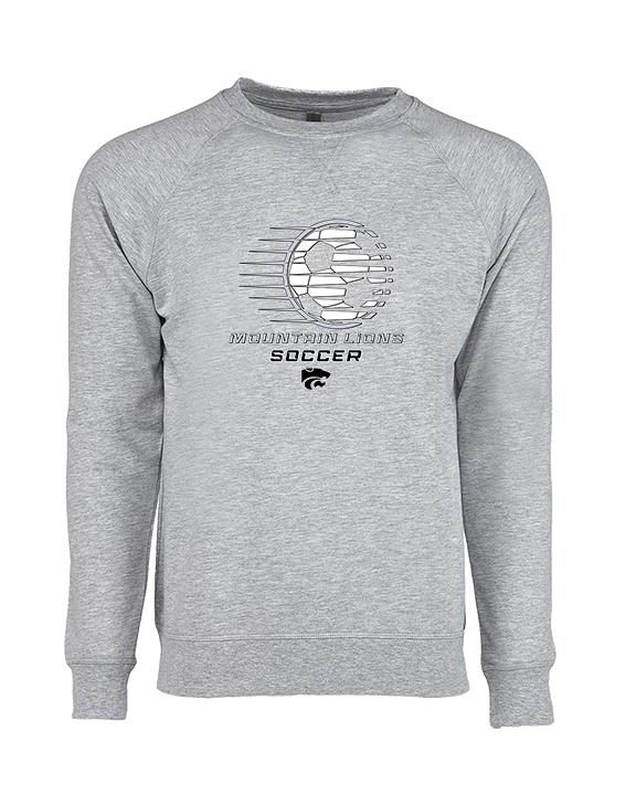 Mountain View HS Boys Soccer Speed - Crewneck Sweatshirt