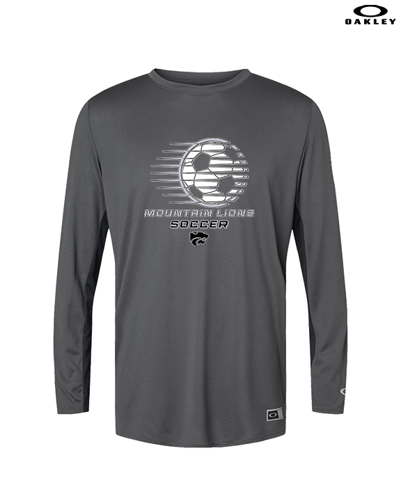 Mountain View HS Boys Soccer Speed - Mens Oakley Longsleeve