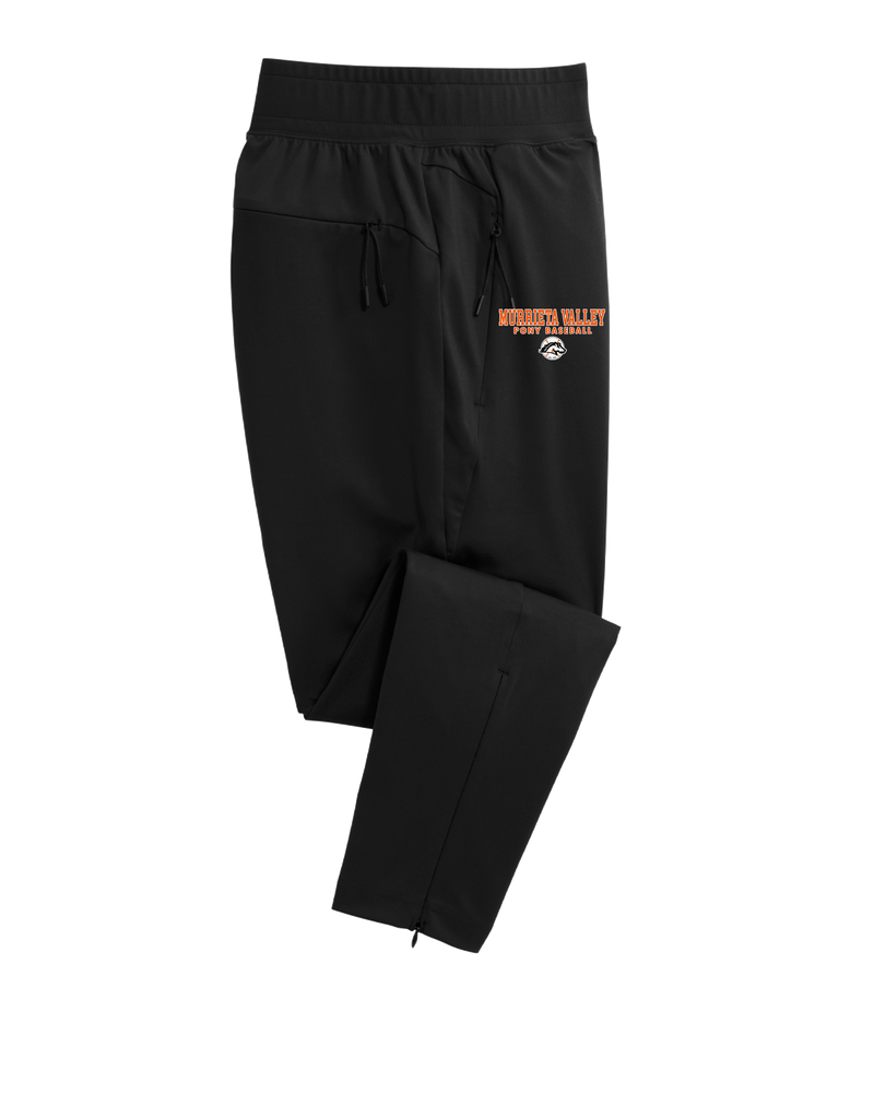 Murrieta Valley Pony Baseball Block - Cotton Joggers