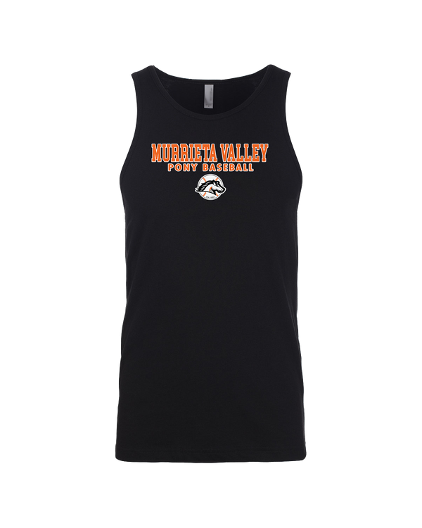 Murrieta Valley Pony Baseball Block - Mens Tank Top