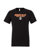 Murrieta Valley Pony Baseball Block - Mens Tri Blend Shirt