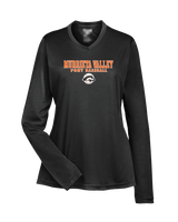 Murrieta Valley Pony Baseball Block - Womens Performance Long Sleeve