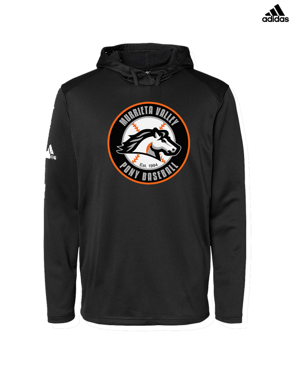 Murrieta Valley Pony Baseball Logo - Adidas Men's Hooded Sweatshirt