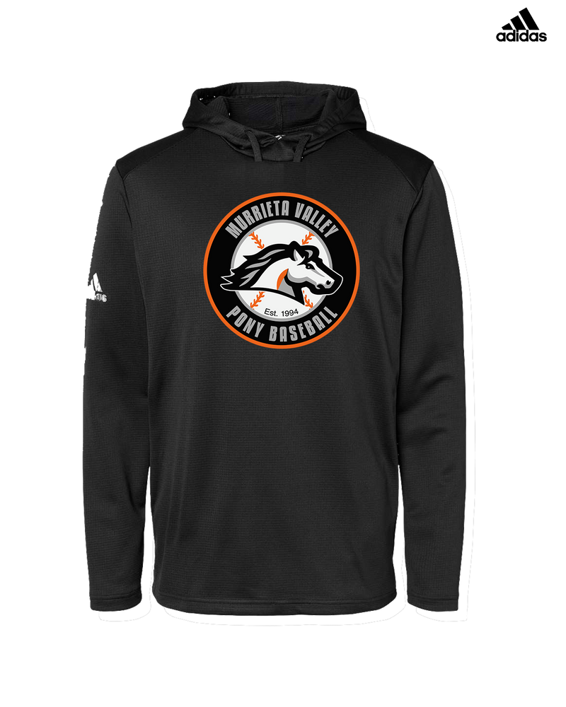 Murrieta Valley Pony Baseball Logo - Adidas Men's Hooded Sweatshirt