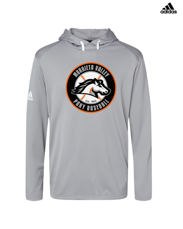 Murrieta Valley Pony Baseball Logo - Adidas Men's Hooded Sweatshirt