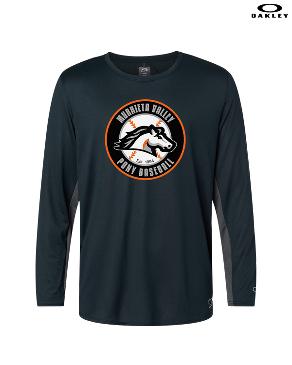 Murrieta Valley Pony Baseball Logo - Oakley Hydrolix Long Sleeve