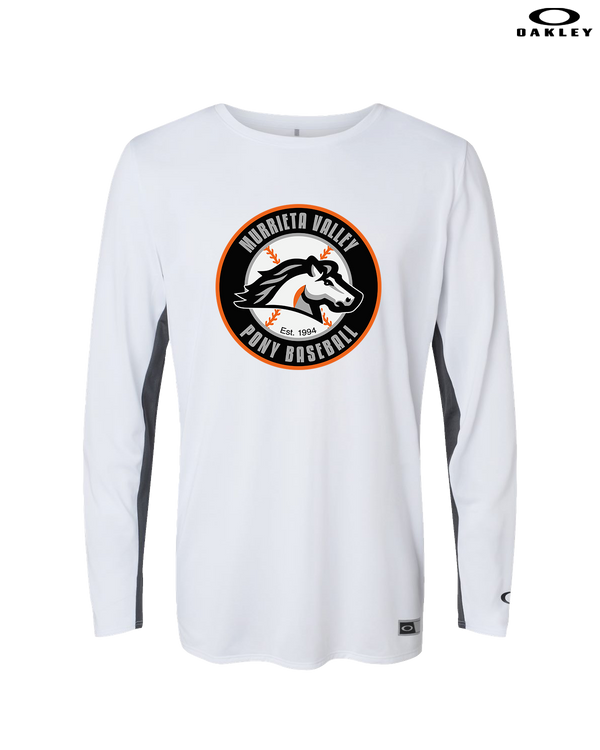 Murrieta Valley Pony Baseball Logo - Oakley Hydrolix Long Sleeve