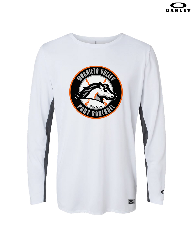 Murrieta Valley Pony Baseball Logo - Oakley Hydrolix Long Sleeve