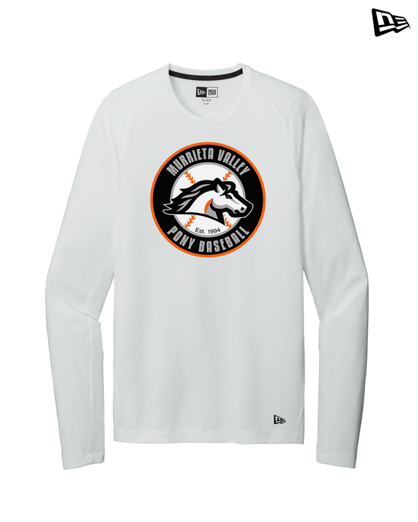 Murrieta Valley Pony Baseball Logo - New Era Long Sleeve Crew