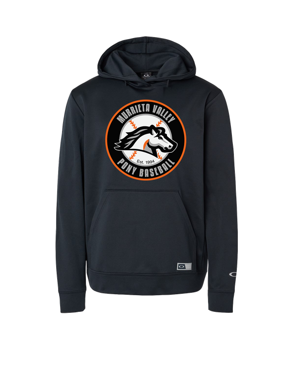 Murrieta Valley Pony Baseball Logo - Oakley Hydrolix Hooded Sweatshirt