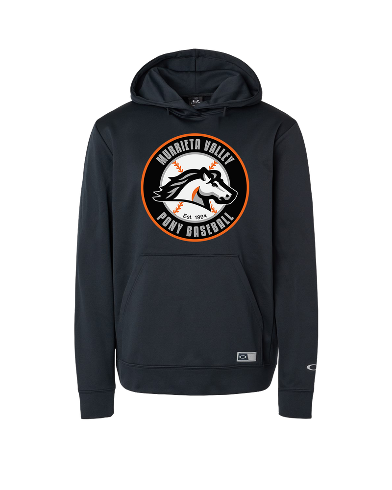 Murrieta Valley Pony Baseball Logo - Oakley Hydrolix Hooded Sweatshirt