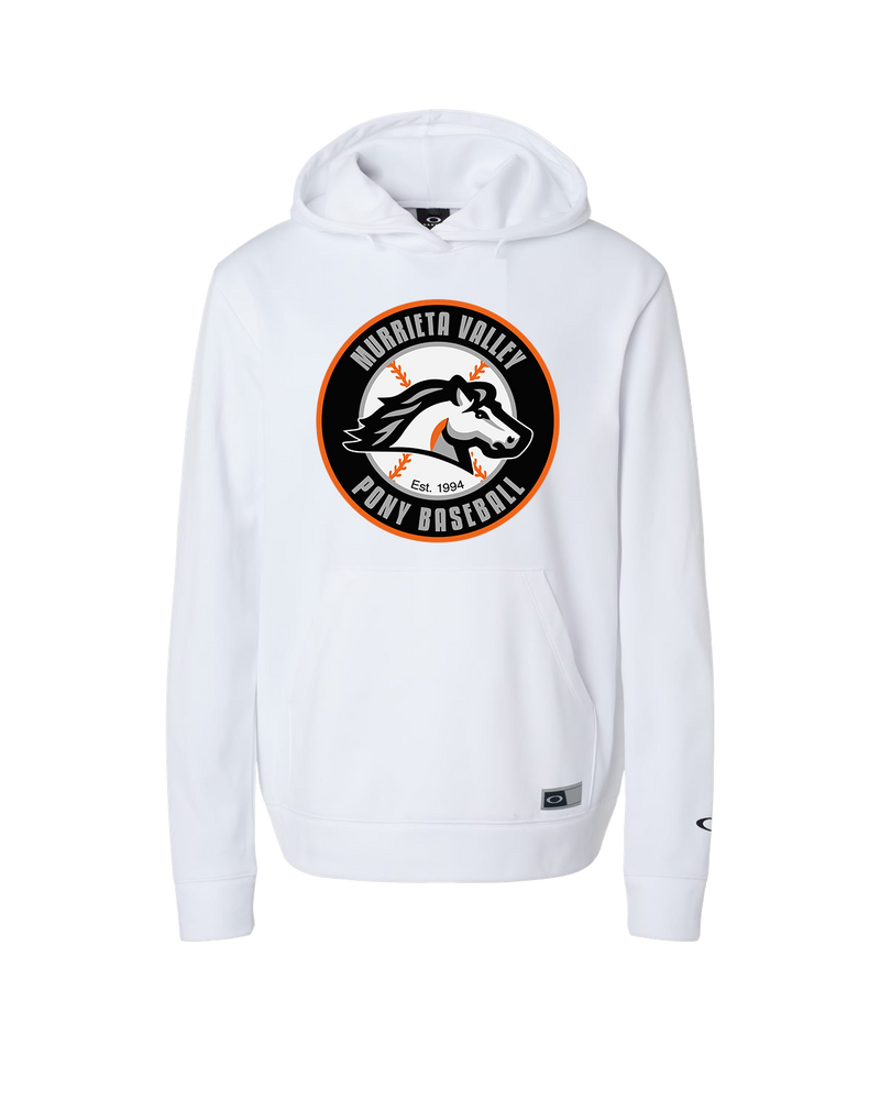 Murrieta Valley Pony Baseball Logo - Oakley Hydrolix Hooded Sweatshirt