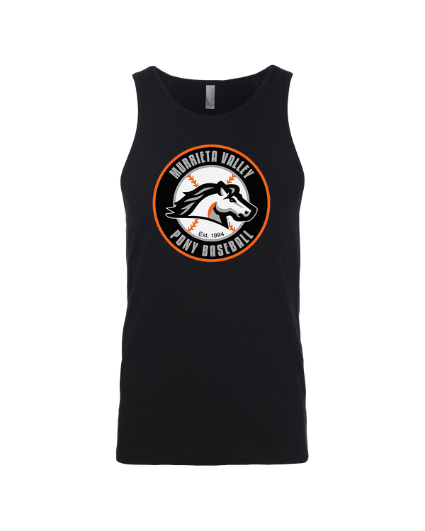 Murrieta Valley Pony Baseball Logo - Mens Tank Top