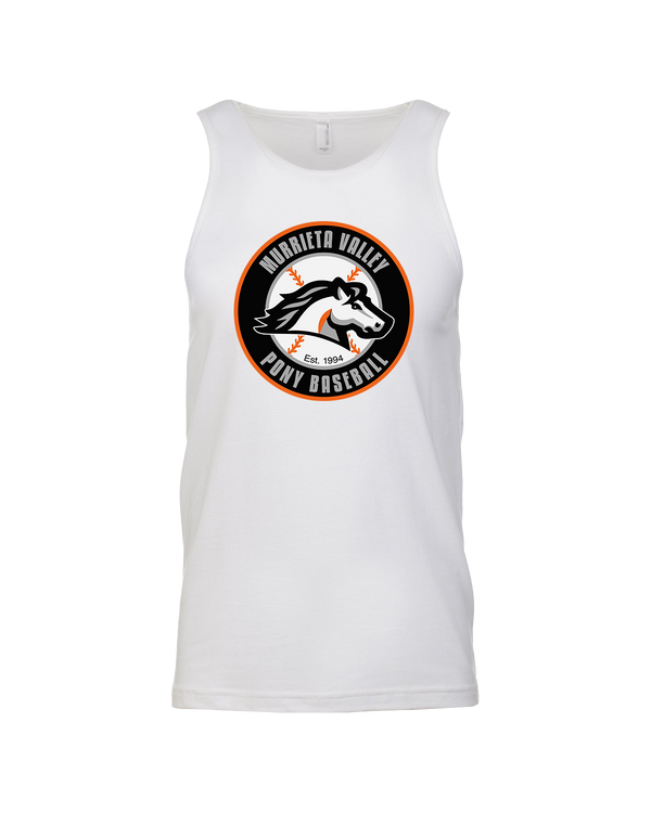 Murrieta Valley Pony Baseball Logo - Mens Tank Top