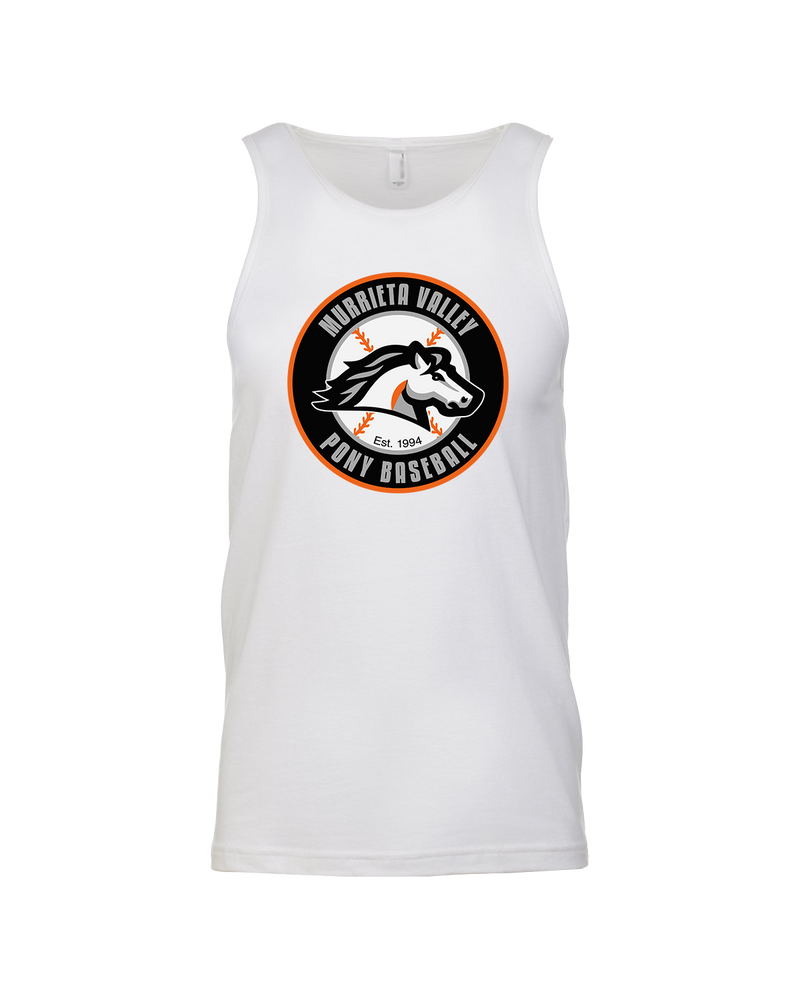 Murrieta Valley Pony Baseball Logo - Mens Tank Top