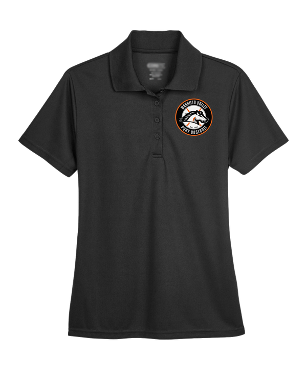 Murrieta Valley Pony Baseball Logo - Womens Polo