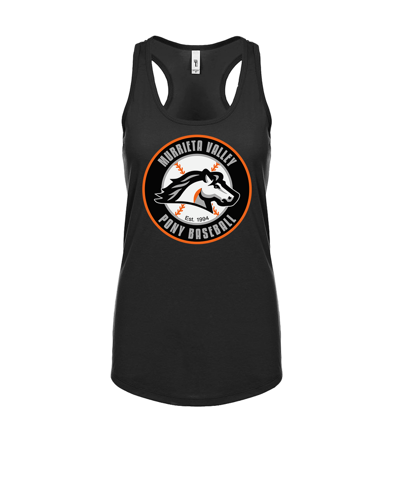 Murrieta Valley Pony Baseball Logo - Womens Tank Top