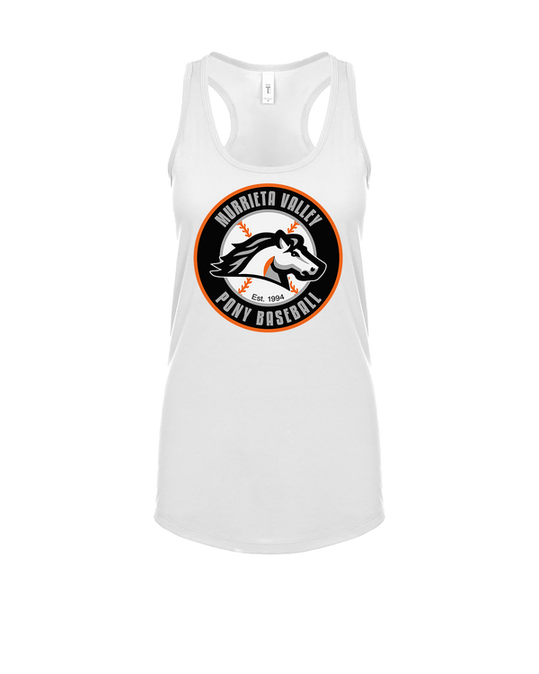 Murrieta Valley Pony Baseball Logo - Womens Tank Top