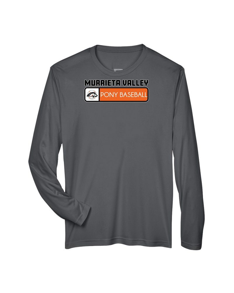 Murrieta Valley Pony Baseball Pennant - Performance Long Sleeve