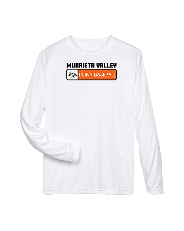 Murrieta Valley Pony Baseball Pennant - Performance Long Sleeve