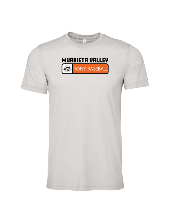 Murrieta Valley Pony Baseball Pennant - Mens Tri Blend Shirt