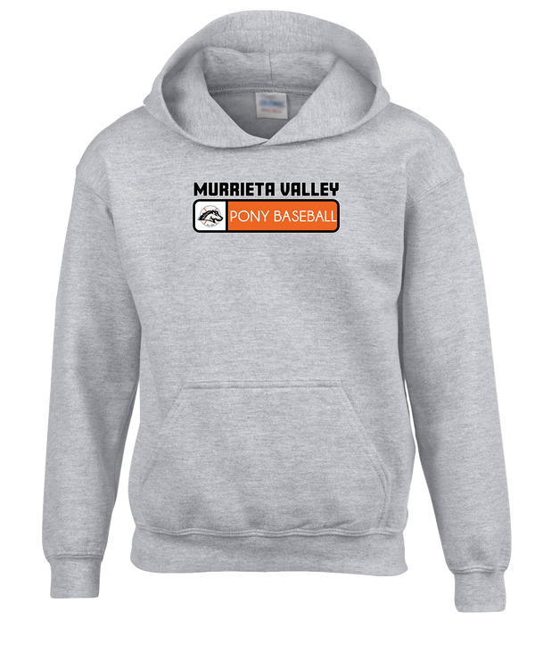 Murrieta Valley Pony Baseball Pennant - Youth Hoodie