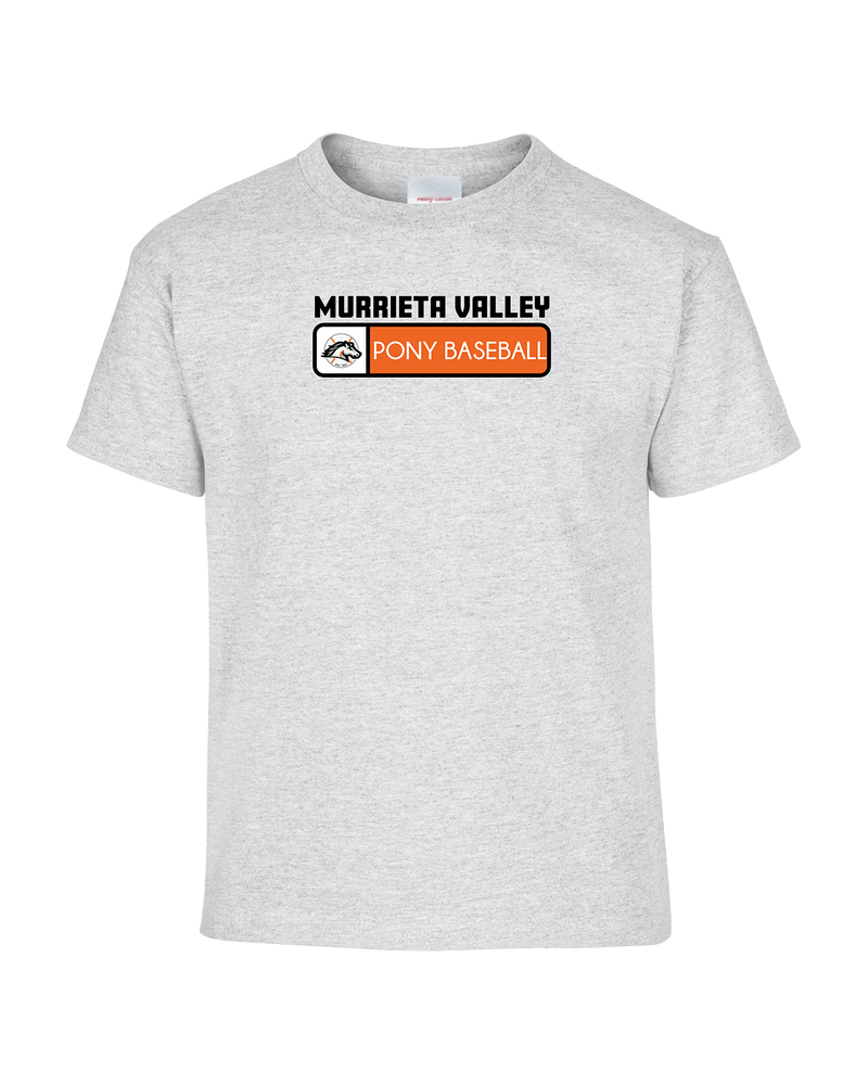 Murrieta Valley Pony Baseball Pennant - Youth T-Shirt