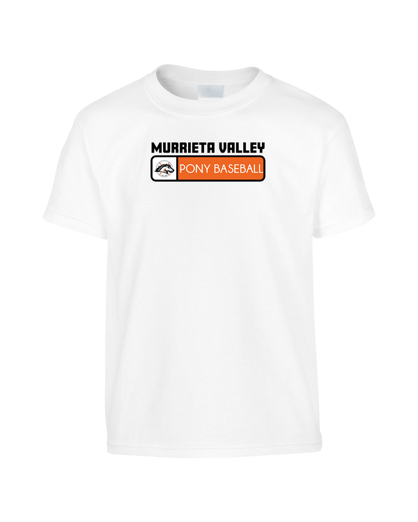 Murrieta Valley Pony Baseball Pennant - Youth T-Shirt