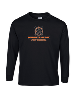 Murrieta Valley Pony Baseball Split - Mens Cotton Long Sleeve