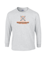 Murrieta Valley Pony Baseball Split - Mens Cotton Long Sleeve