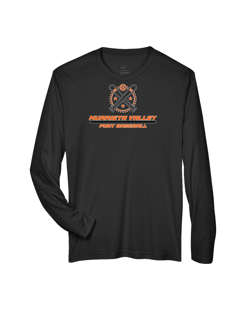 Murrieta Valley Pony Baseball Split - Performance Long Sleeve