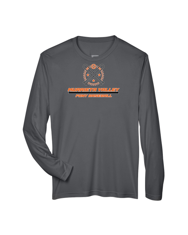 Murrieta Valley Pony Baseball Split - Performance Long Sleeve