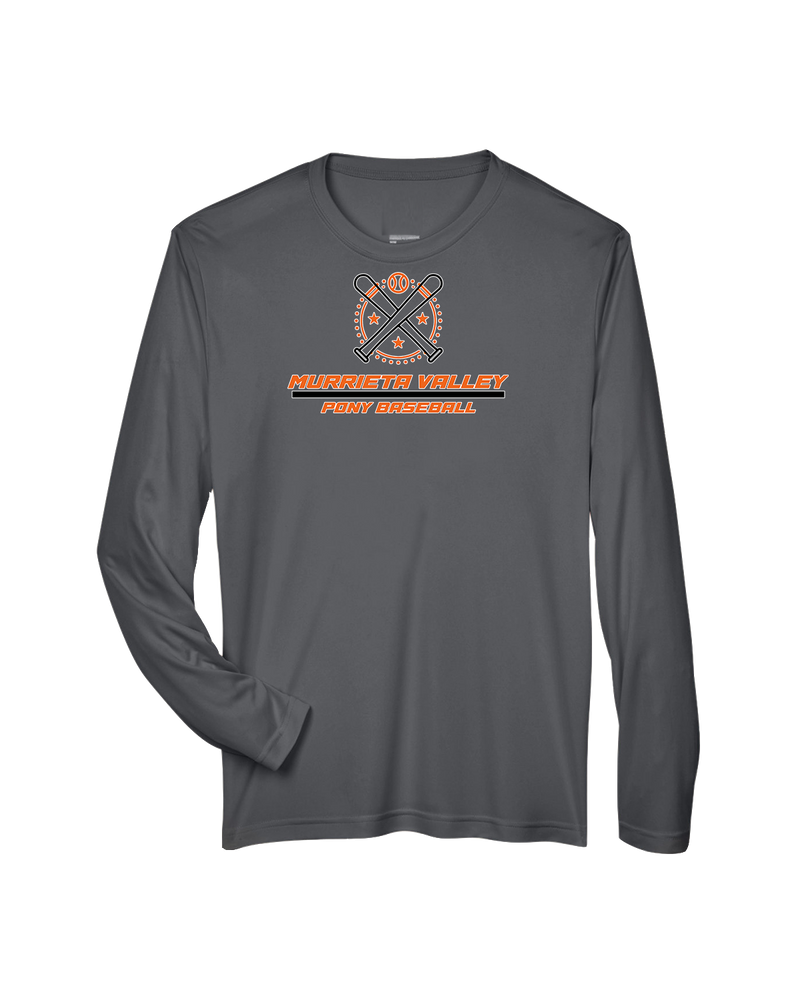 Murrieta Valley Pony Baseball Split - Performance Long Sleeve