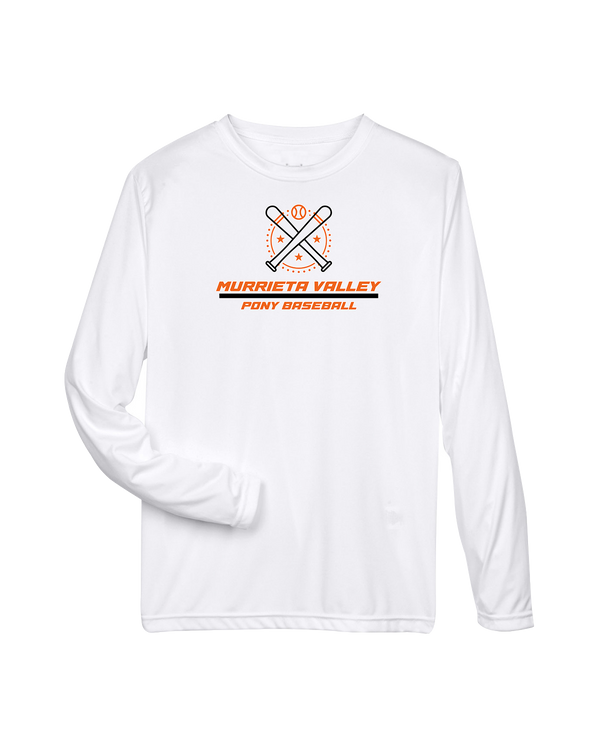 Murrieta Valley Pony Baseball Split - Performance Long Sleeve