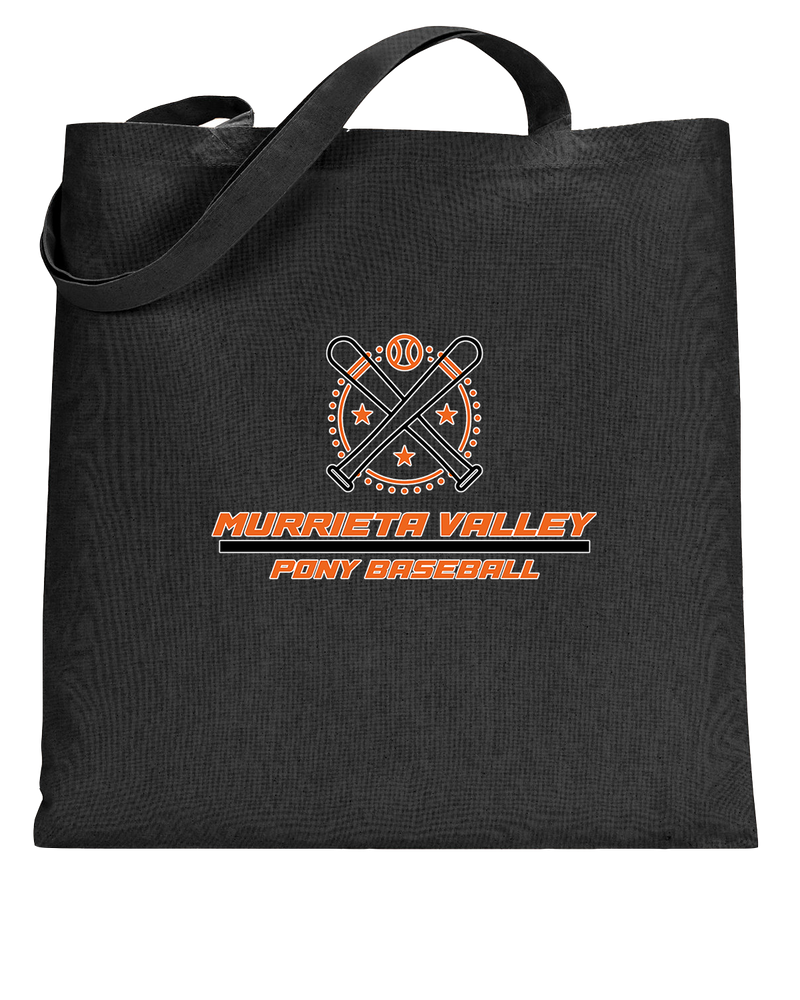 Murrieta Valley Pony Baseball Split - Tote Bag