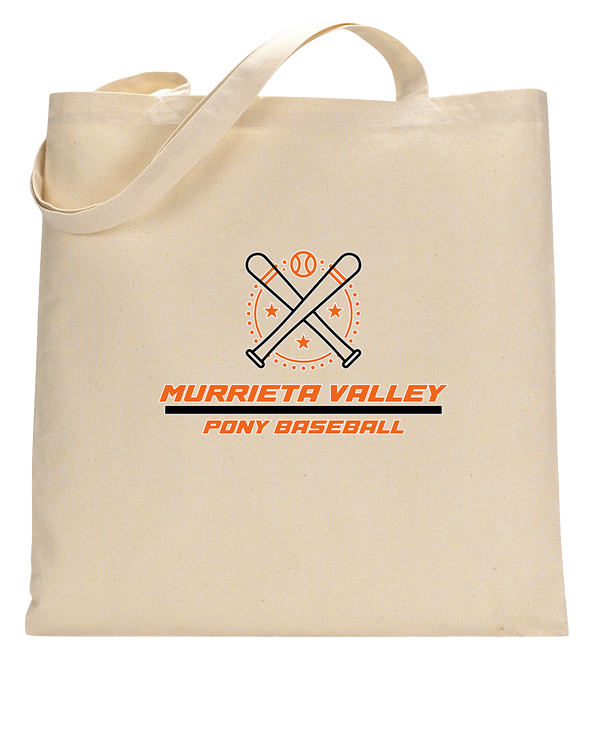 Murrieta Valley Pony Baseball Split - Tote Bag