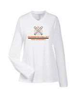 Murrieta Valley Pony Baseball Split - Womens Performance Long Sleeve