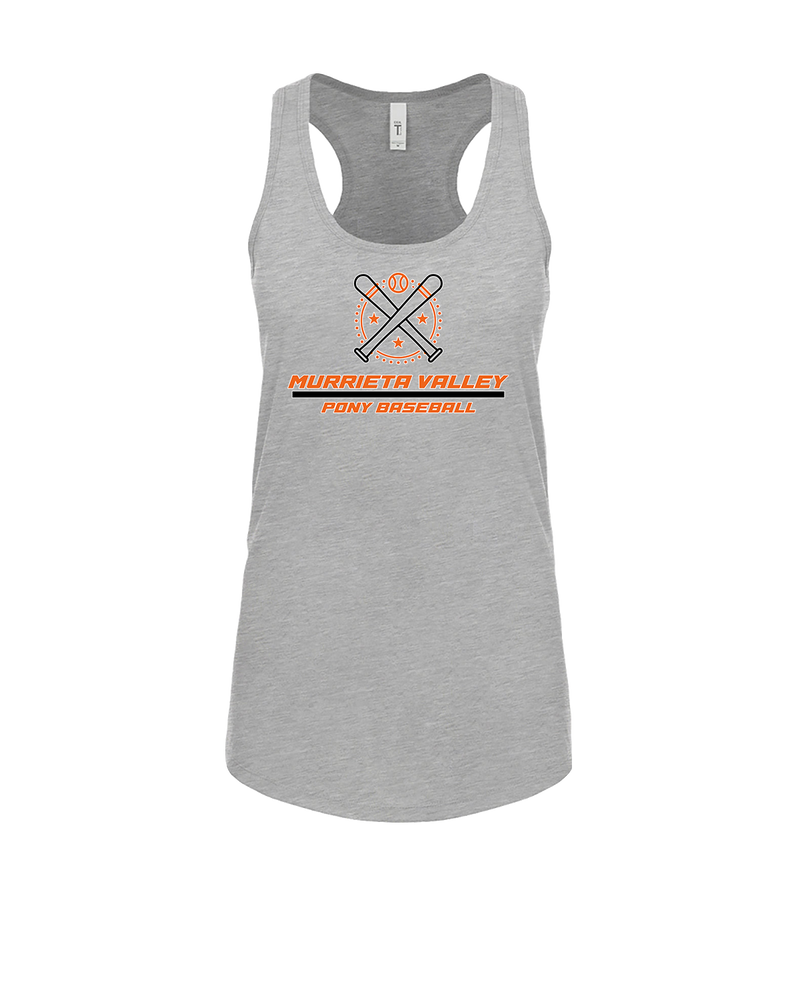 Murrieta Valley Pony Baseball Split - Womens Tank Top