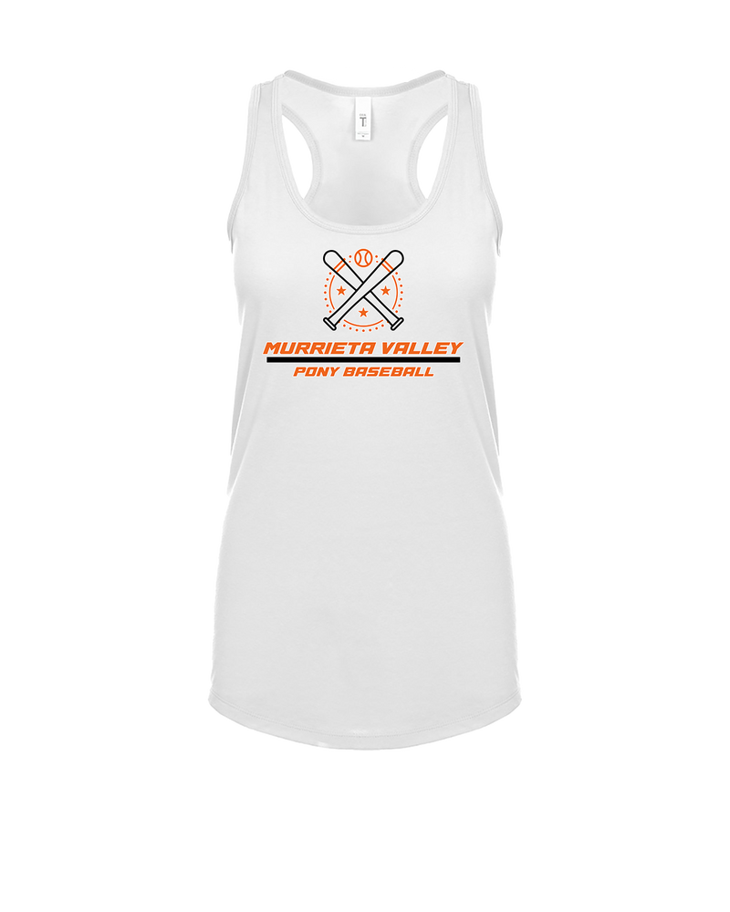 Murrieta Valley Pony Baseball Split - Womens Tank Top