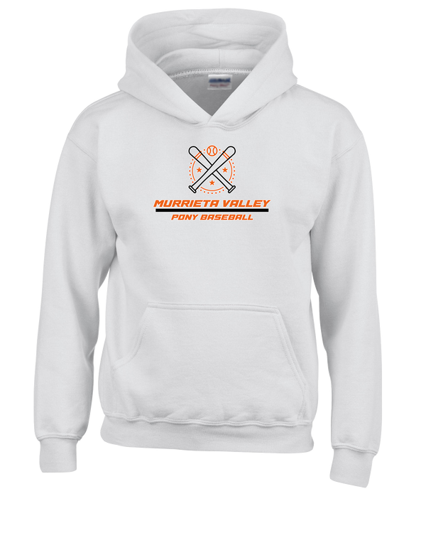 Murrieta Valley Pony Baseball Split - Youth Hoodie