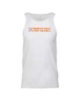 Murrieta Valley Pony Baseball Basic - Mens Tank Top