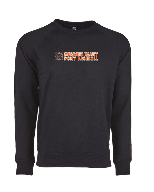 Murrieta Valley Pony Baseball Basic - Crewneck Sweatshirt