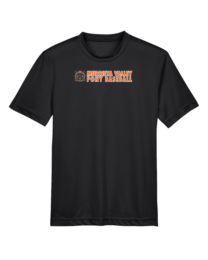 Murrieta Valley Pony Baseball Basic - Youth Performance T-Shirt