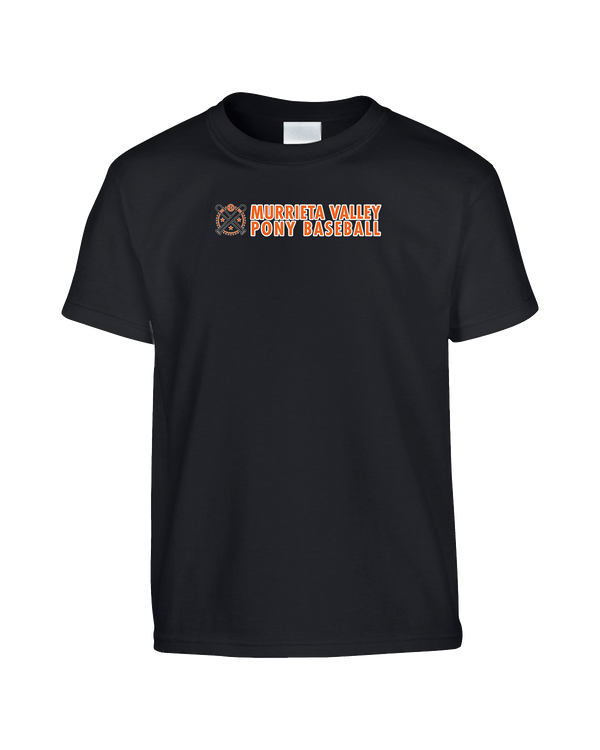 Murrieta Valley Pony Baseball Basic - Youth T-Shirt